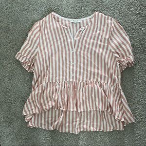Madewell Peplum Top